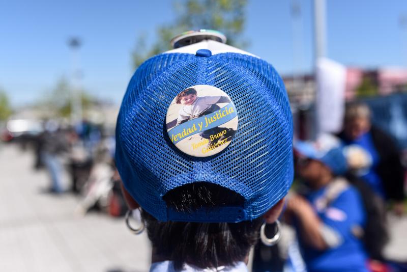 Agencia Uno - Manifestantes piden justicia por Tomás Bravo