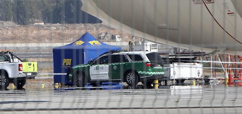 Agencia Uno - Robo en el aeropuerto de Santiago