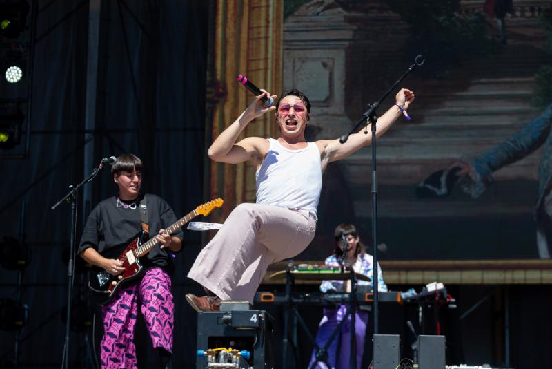 Plumas debutó en Lollapalooza 2023