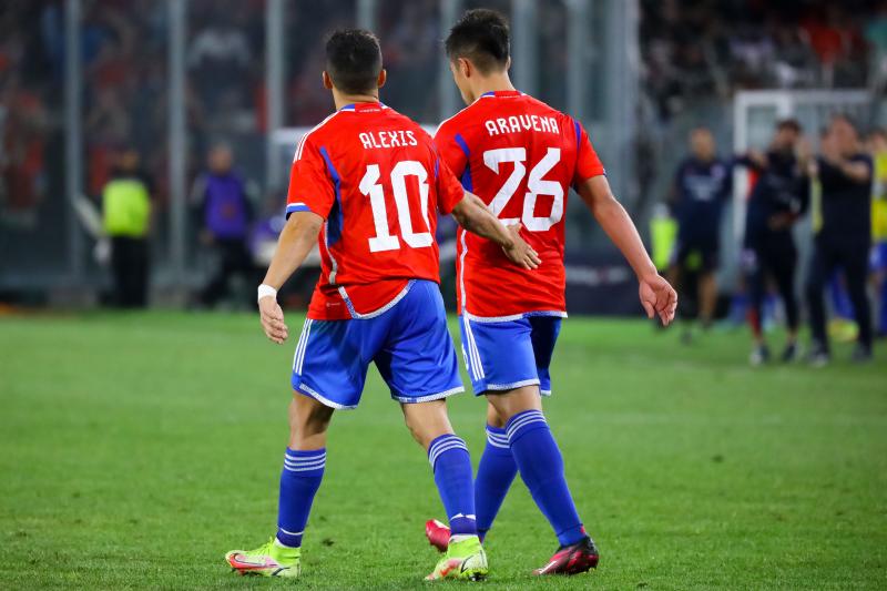 Alexander Aravena brilló en su debut con La Roja adulta. (Agencia Uno)