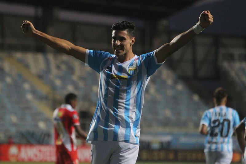 Magallanes goleó a Always Ready en Bolivia. Imagen: Photosport.