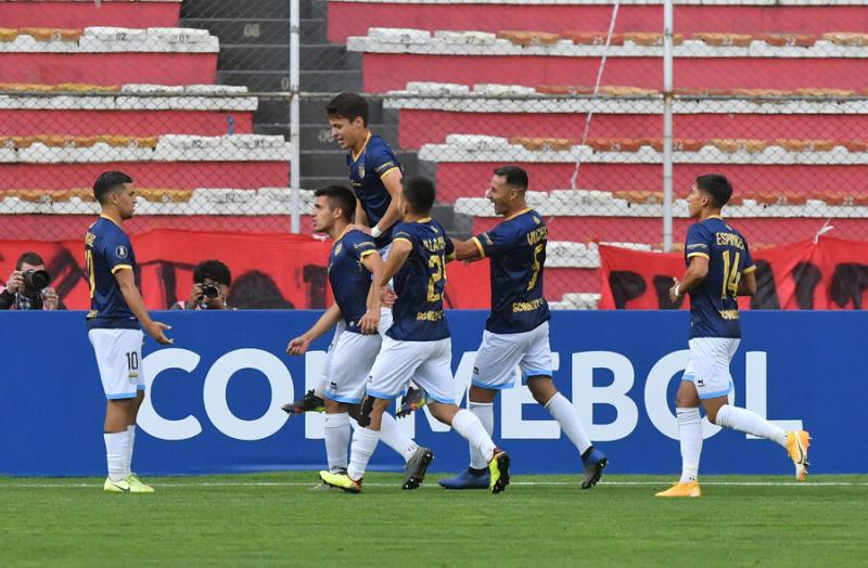 Magallanes brilló en la fase 2 de la Copa Libertadores 2023. Crédito: Photosport.