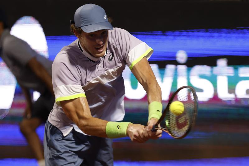 Nicolás Jarry no comenzó cómodo, pero pudo remontar el partido y clasificar a la final - Photosport