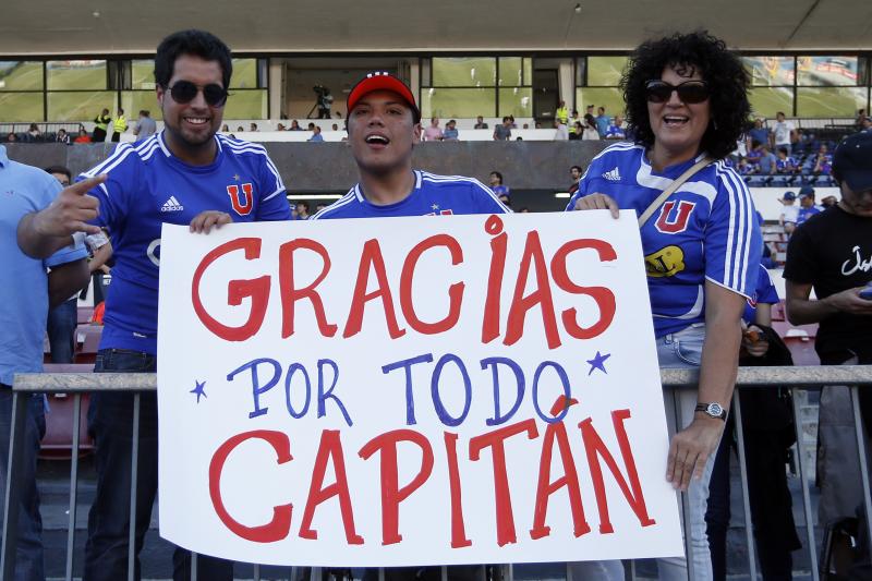 José Rojas jugó su último partido por U de Chile el 5 de diciembre de 2015 - Photosport