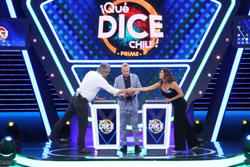 José Luis Repenning y Priscilla Vargas en '¡Qué dice Chile!'