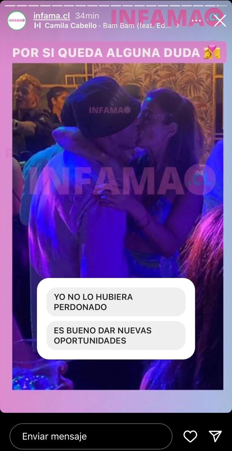 Imagen rescatada por el sitio Infama. (Instagram @infama.cl)