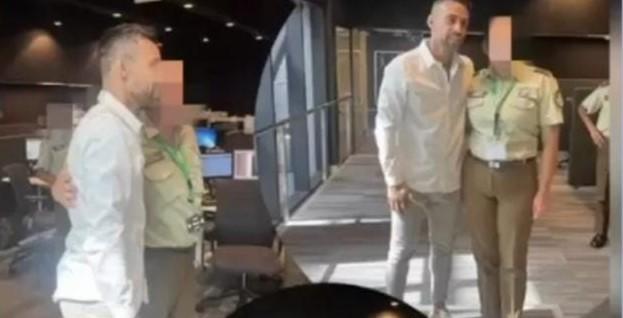 Jorge Valdivia y su reunión con Carabineros tras el "telefonazo" de Maite Orsini. (Rescatado por el sitio @infama.cl)