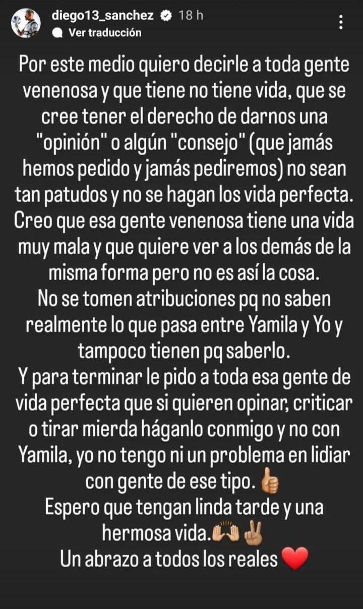 Diego Sánchez - Instagram