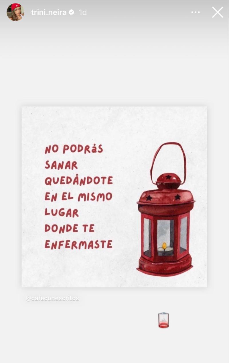 Trini Neira vía Instagram