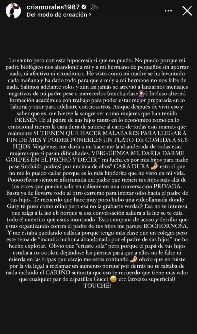 Esposa de Gary Medel vía Instagram