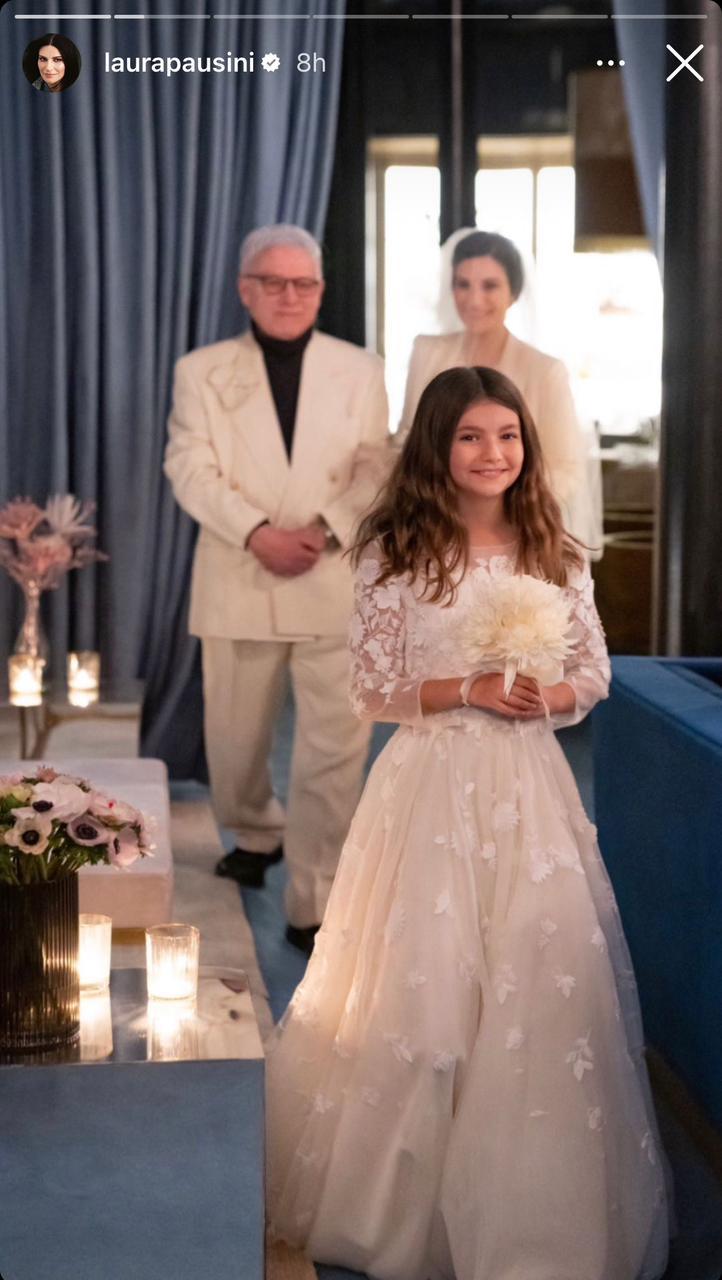 Instagram - Hija de Laura Pausini en la boda de su madre