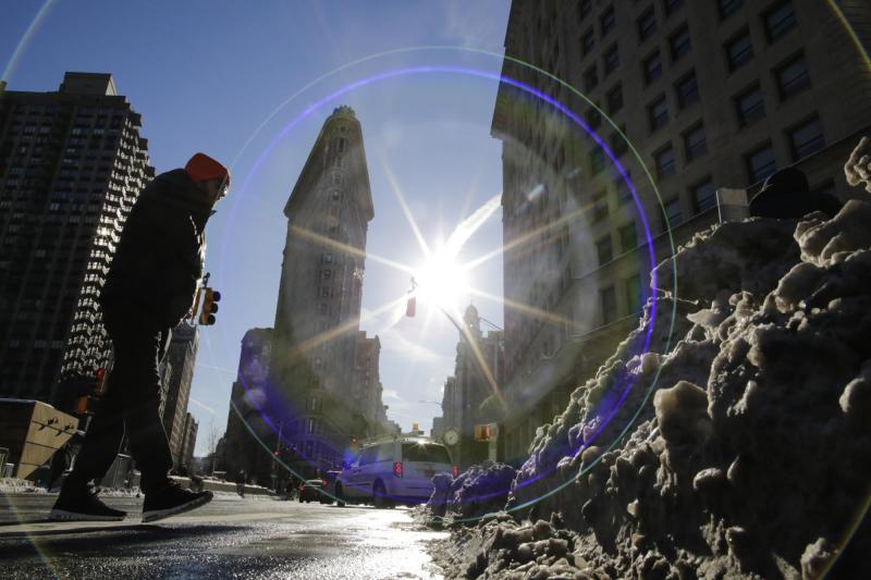 AFP - Emblemático edificio Flatiron en Nueva York
