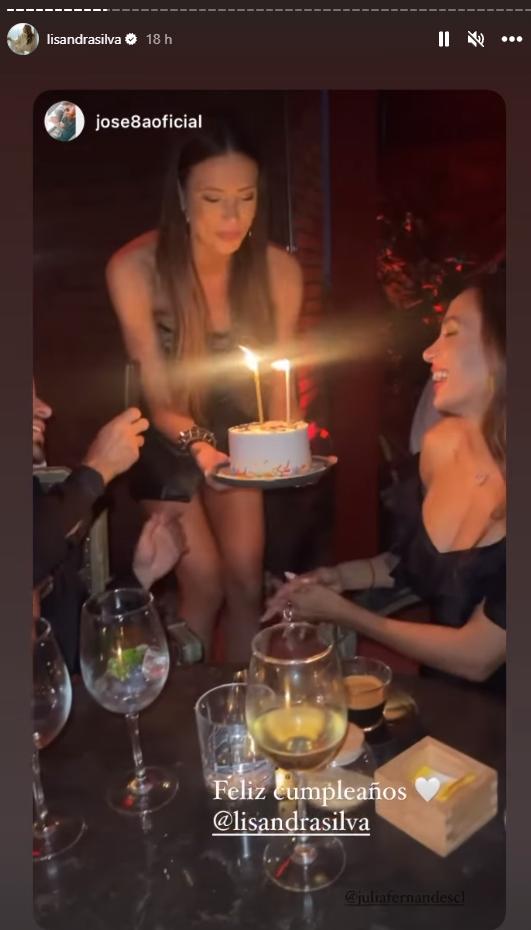 Instagram - Lisandra Silva celebrando su cumpleaños