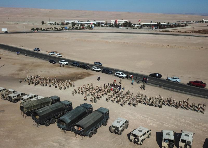 AFP - Crisis migratoria en frontera Chile-Perú