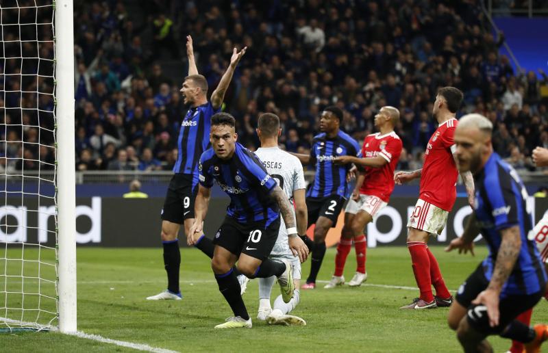 Inter de Milán clasificó a las semifinales de la Champions League. Crédito: Reuters.