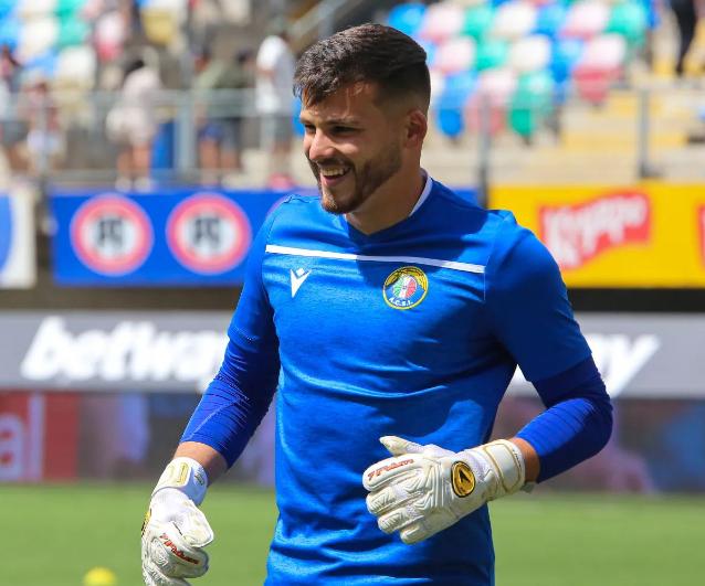 Tomás Ahumada se lució en el empate entre Santos y Audax Italiano por la Copa Sudamericana. Crédito: tomas_a01