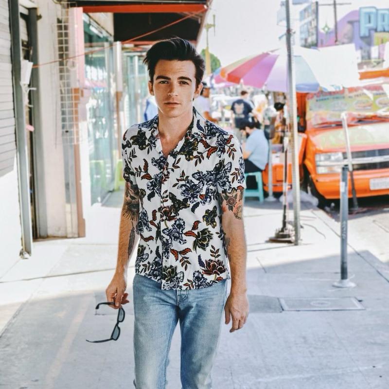 El actor Drake Bell reapareció en redes sociales luego de su comentada desaparición. / Foto: Instagram @drakebell