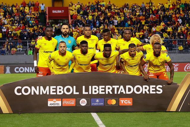 Aucas venció a Flamengo por la Copa Libertadores de América. Imagen: Instagram.