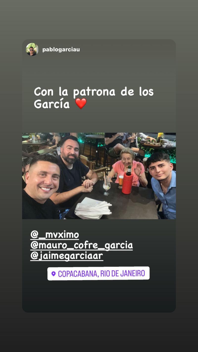 Jaime García junto a su madre, Eugenia Arévalo.