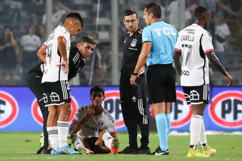 Erick Wiemberg es baja confirmada para el debut de Colo Colo en Copa Libertadores. / Photosport