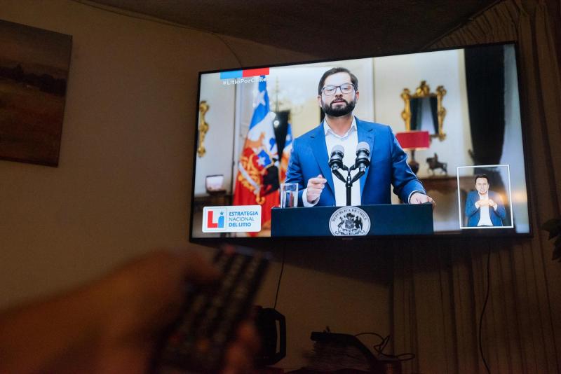 Agencia Uno - Presidente Boric en cadena nacional sobre el litio