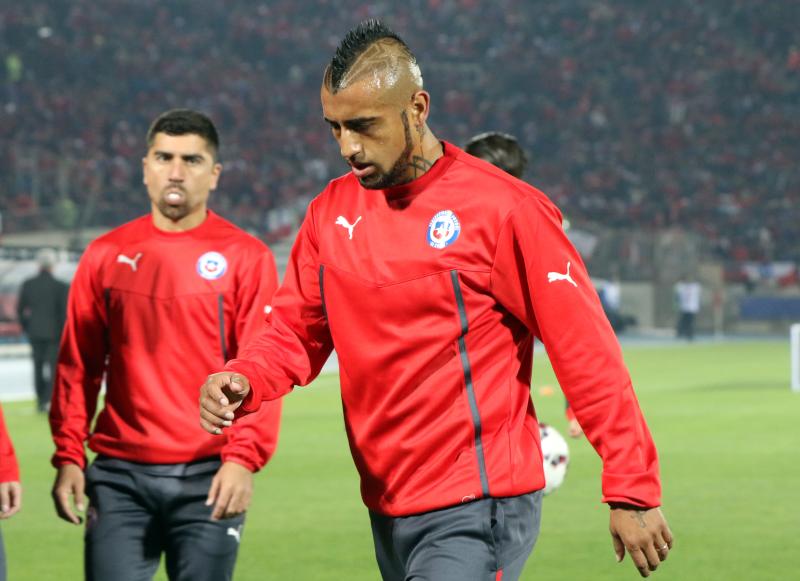 En 2015, en pleno desarrollo de la Copa América, Arturo Vidal protagonizó un accidente en estado de ebriedad. Marcó menos que Leandro Fernández - Agencia UNO