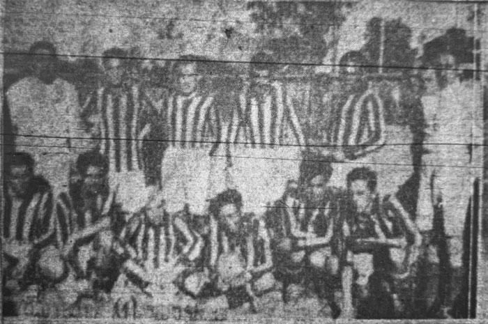 Selección de la U que ganó el primer Clásico Universitario en Concepción ante la UC - Diario El Sur