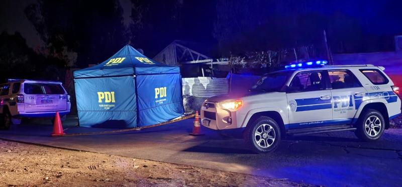 Encuentran cadáver con varios disparos en Cerro San Roque en Valparaíso