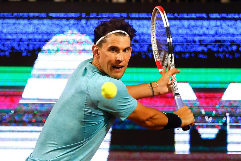 Dominic Thiem no trabajará más con Nicolás Massú. Crédito: Photosport.