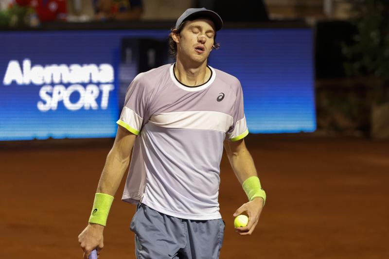 Nicolás Jarry volvió a las canchas después del título en el ATP de Santiago - Photosport