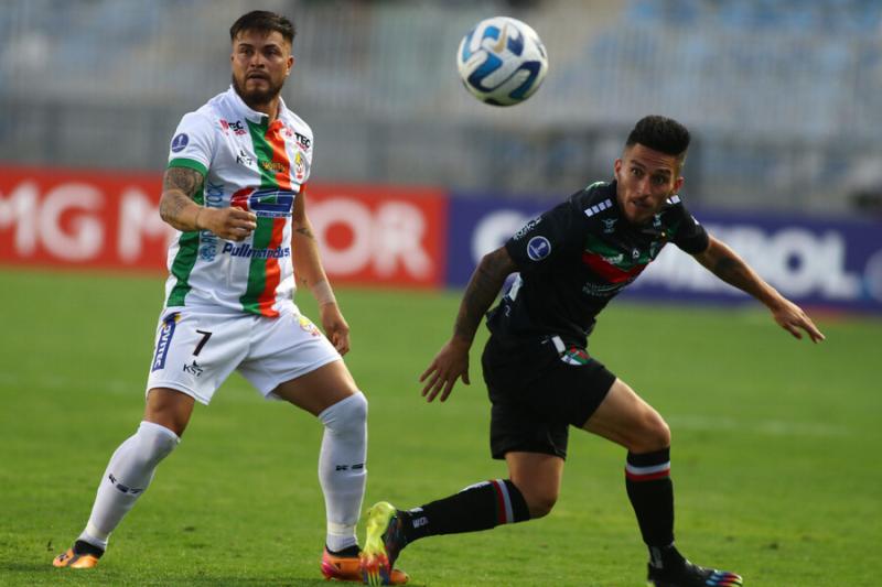 Palestino recibe a Cobresal en La Cisterna por la fecha 10 del Campeonato Nacional 2023. Crédito: Photosport.