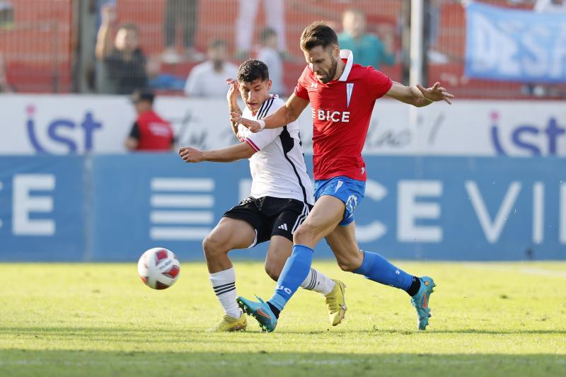 Gary Kagelmacher jugó lesionado el partido entre la UC y Colo Colo (Photosport)