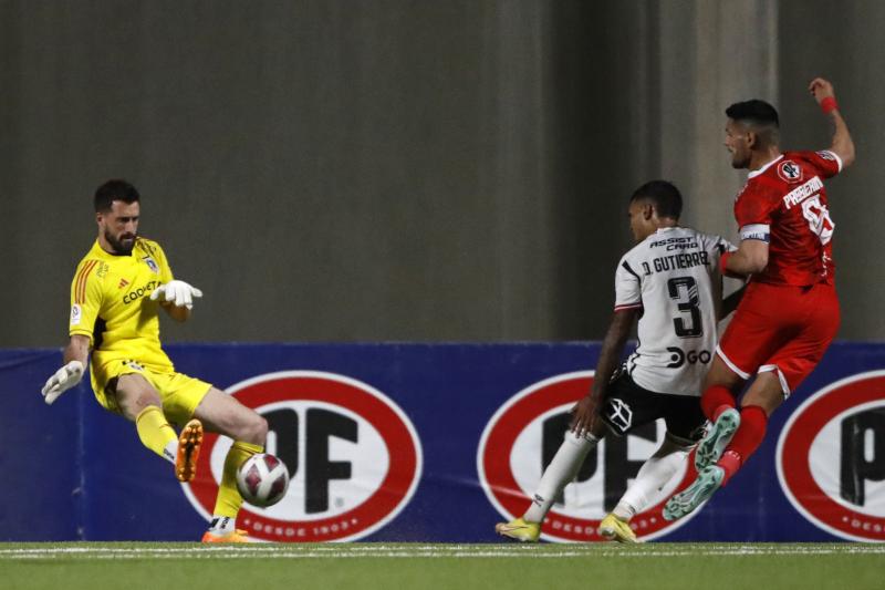 Fernando de Paul fue el gran héroe del empate entre Unión La Calera y Colo Colo. (Photosport)