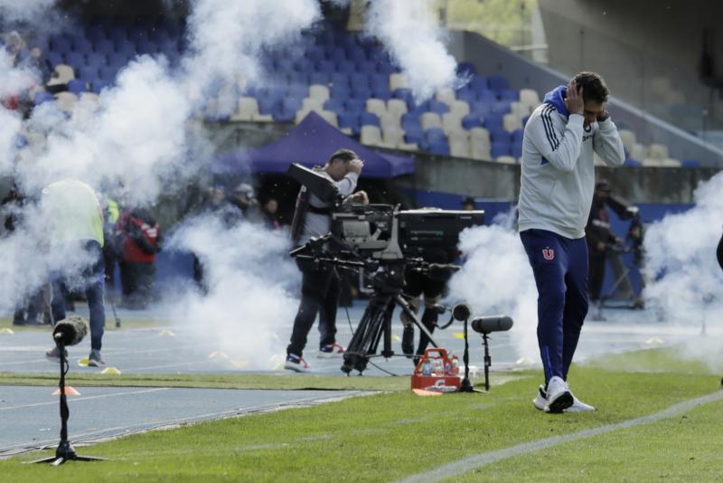 La violencia fue la gran protagonista del fútbol chileno durante el mes de abril. / Photosport