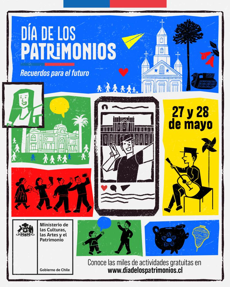 Ministerio de las Culturas, las Artes y el Patrimonio - Afiche oficial.