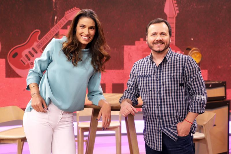 Canal 13 - Álvaro Paci y Carolina Escobar en "Sala de ensayo"