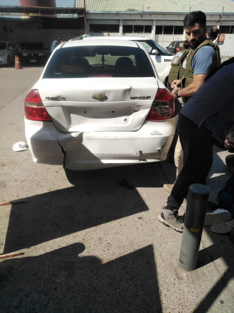 Cedidas a T13 - Intento de robo en supermercado.