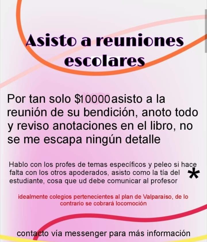 Anuncio de joven estudiante