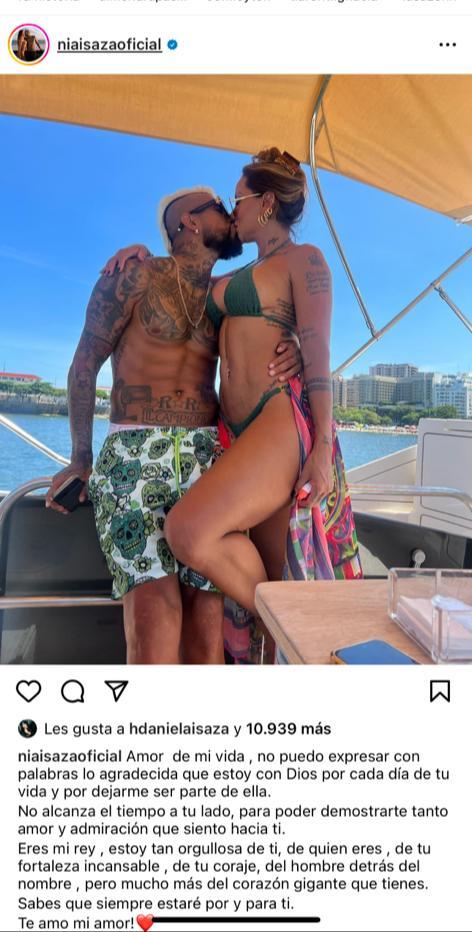 Sonia Isaza le dedicó sentido mensaje a Arturo Vidal.