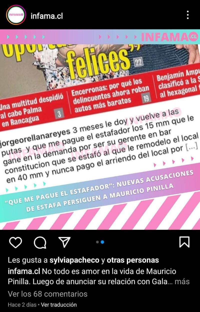 La "funa" a Mauricio Pinilla.