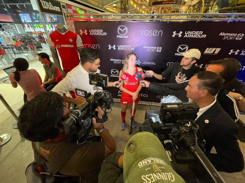 Camila Caram, capitana de Las Diablas.