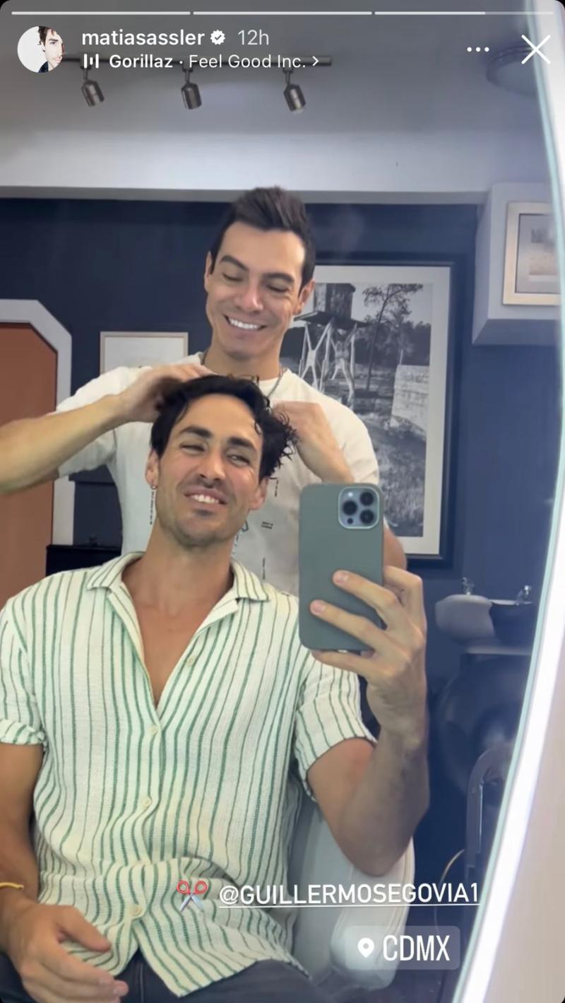 Instagram - Matías Assler con nuevo look
