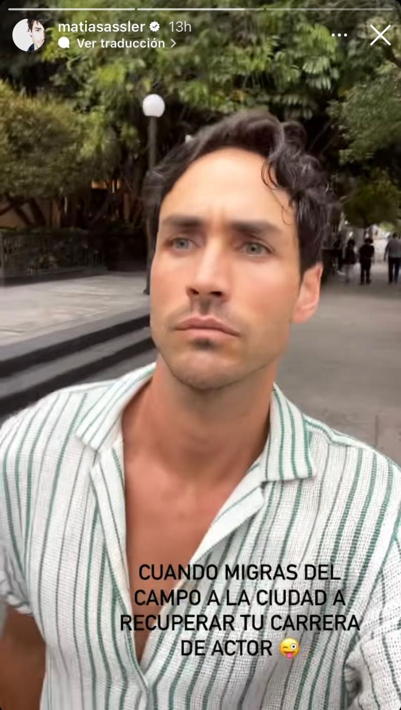 Instagram - Matías Assler con nuevo look