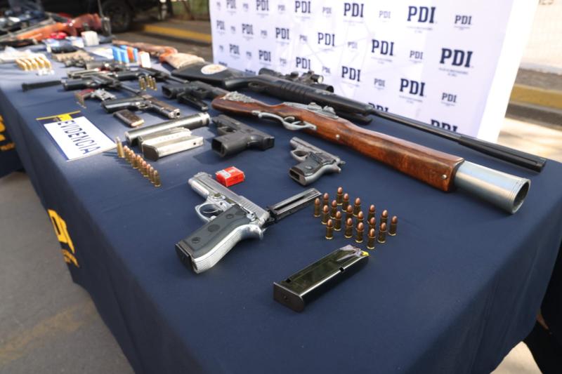 PDI - Decomiso de banda criminal por delito de secuestro.