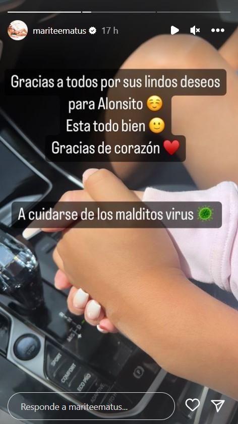 Actualización estado de salud Alonso Vidal.