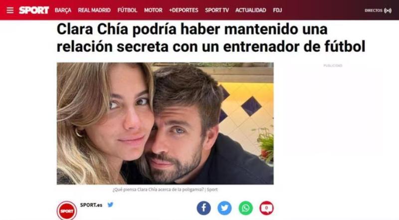 Clara Chía se robó las portadas en España luego de que saliera a la luz un supuesto romance con Pep Guardiola. (Captura de pantalla)
