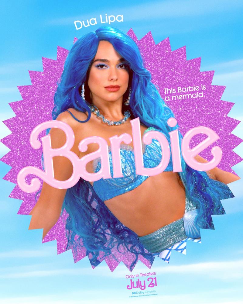 Twitter - Dua Lipa en la película de Barbie