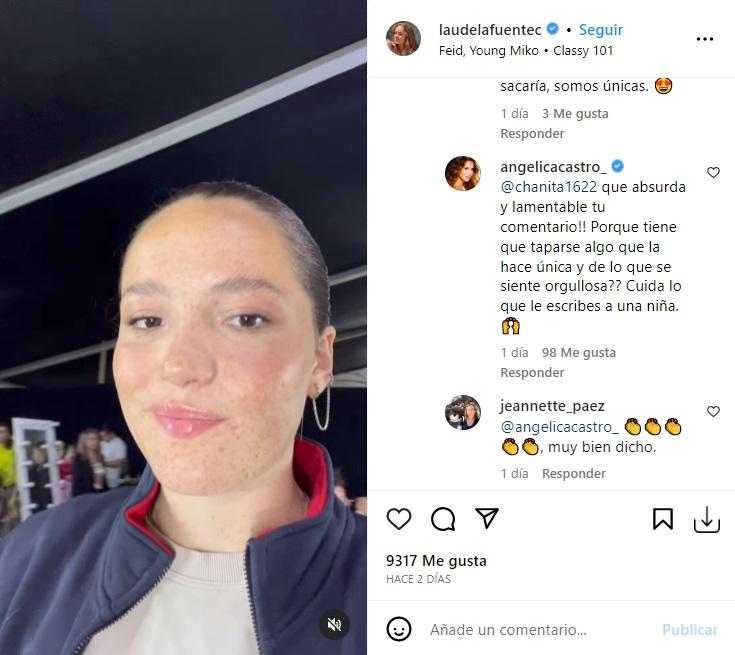 Instagram - Angélica Castro defendió a su hija en Instagram