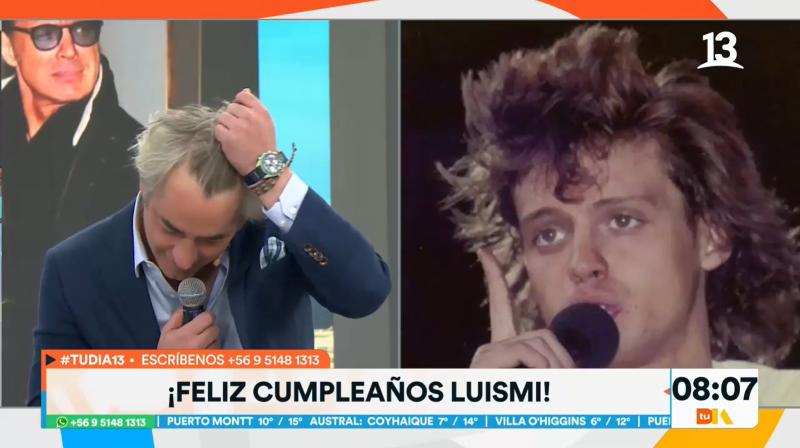 Canal 13 - Repenning imitando a Luis Miguel