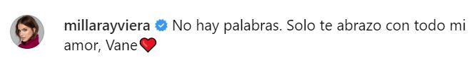 Los sentidos mensajes de apoyo de famosos a Vanesa Borghi tras su pérdida